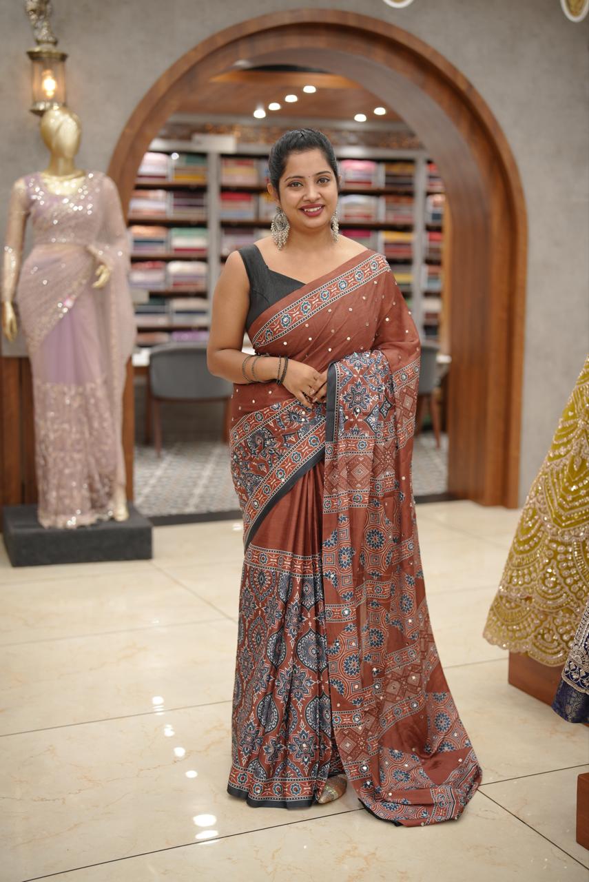 MODAL SILK SAREE M1402