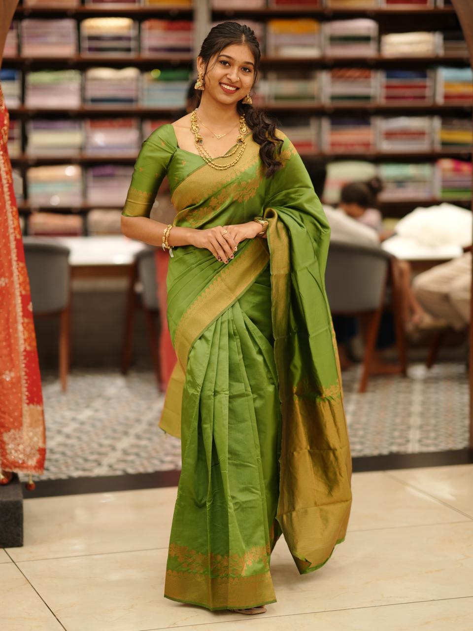 SEMI SILK SAREE M1427