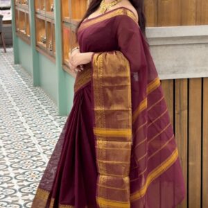 Anti Cotton Saree M1245
