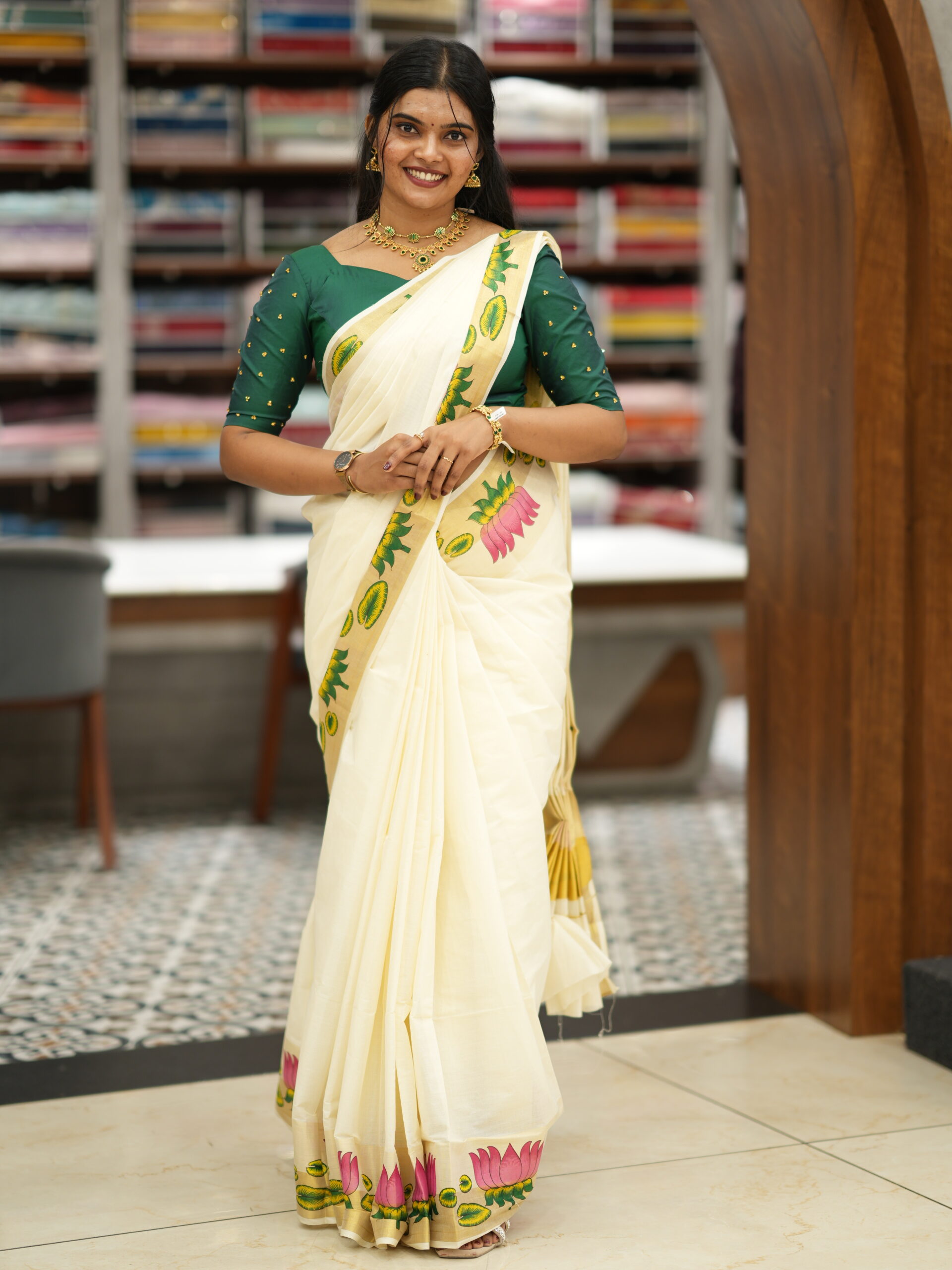 Onam Saree M1458