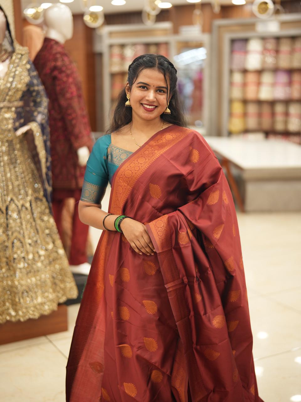 Traditional Saree M1451 - Image 7