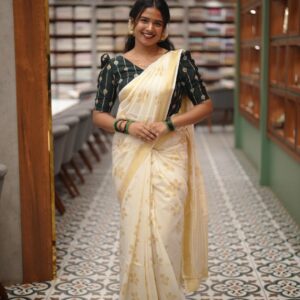 Traditional Onam saree M1456