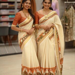 Tissue Set Saree M1481