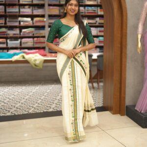 Traditional Set Mundu M1485