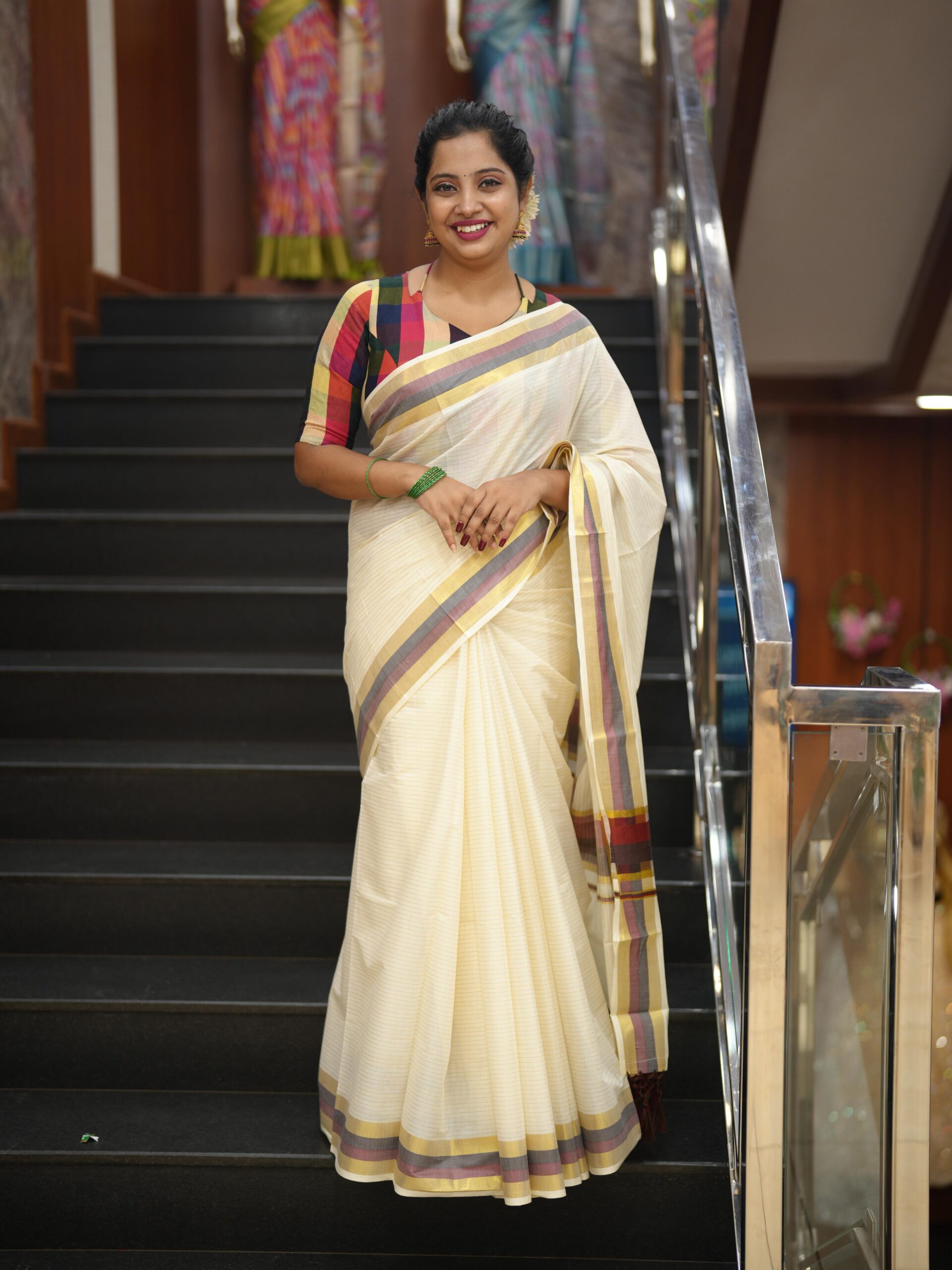 Onam Set Saree M1488