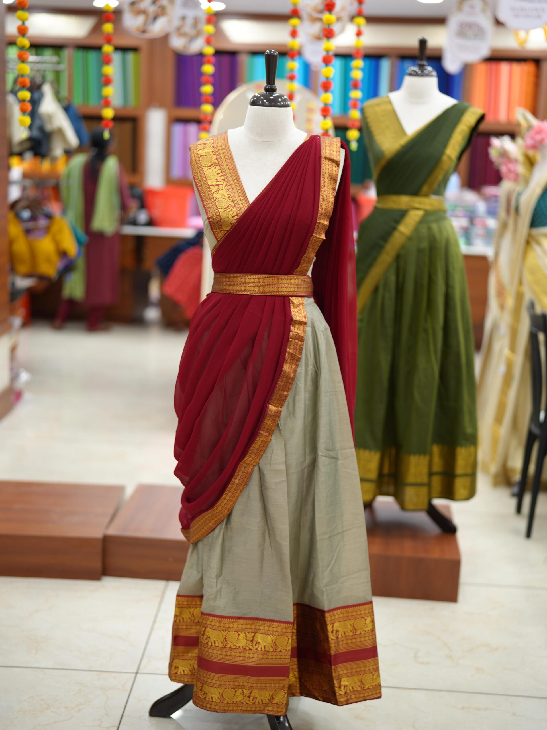 Kanchi Cotton Dhavani M1461 - Image 10
