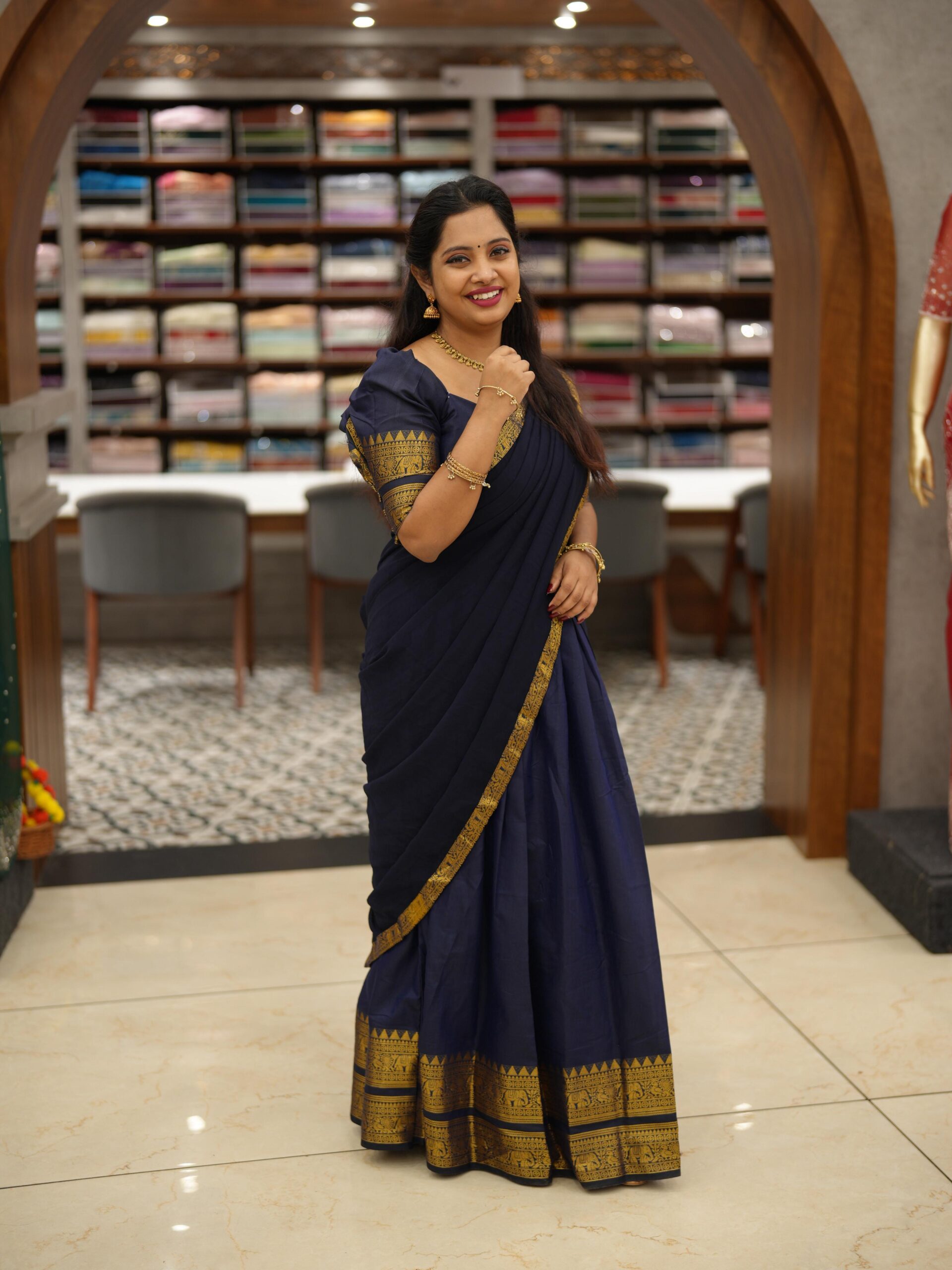 Kanchi Cotton Dhavani M1461 - Image 8