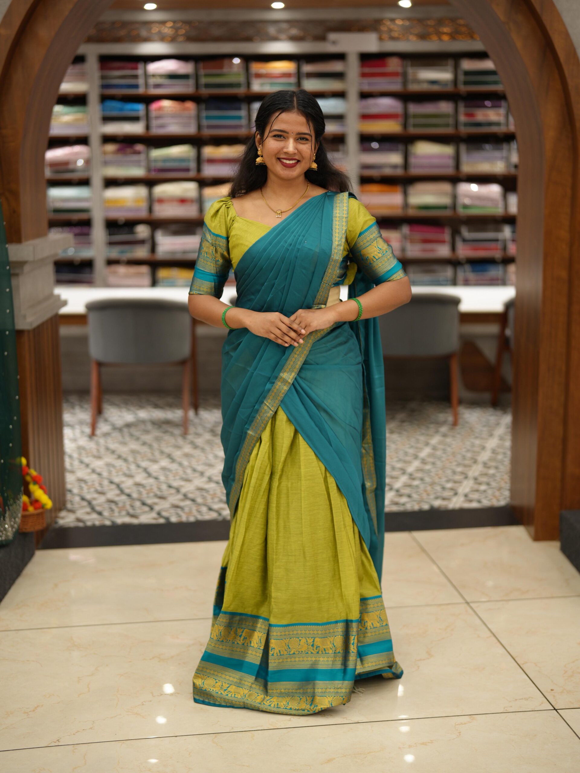 Kanchi Cotton Dhavani M1461 - Image 7