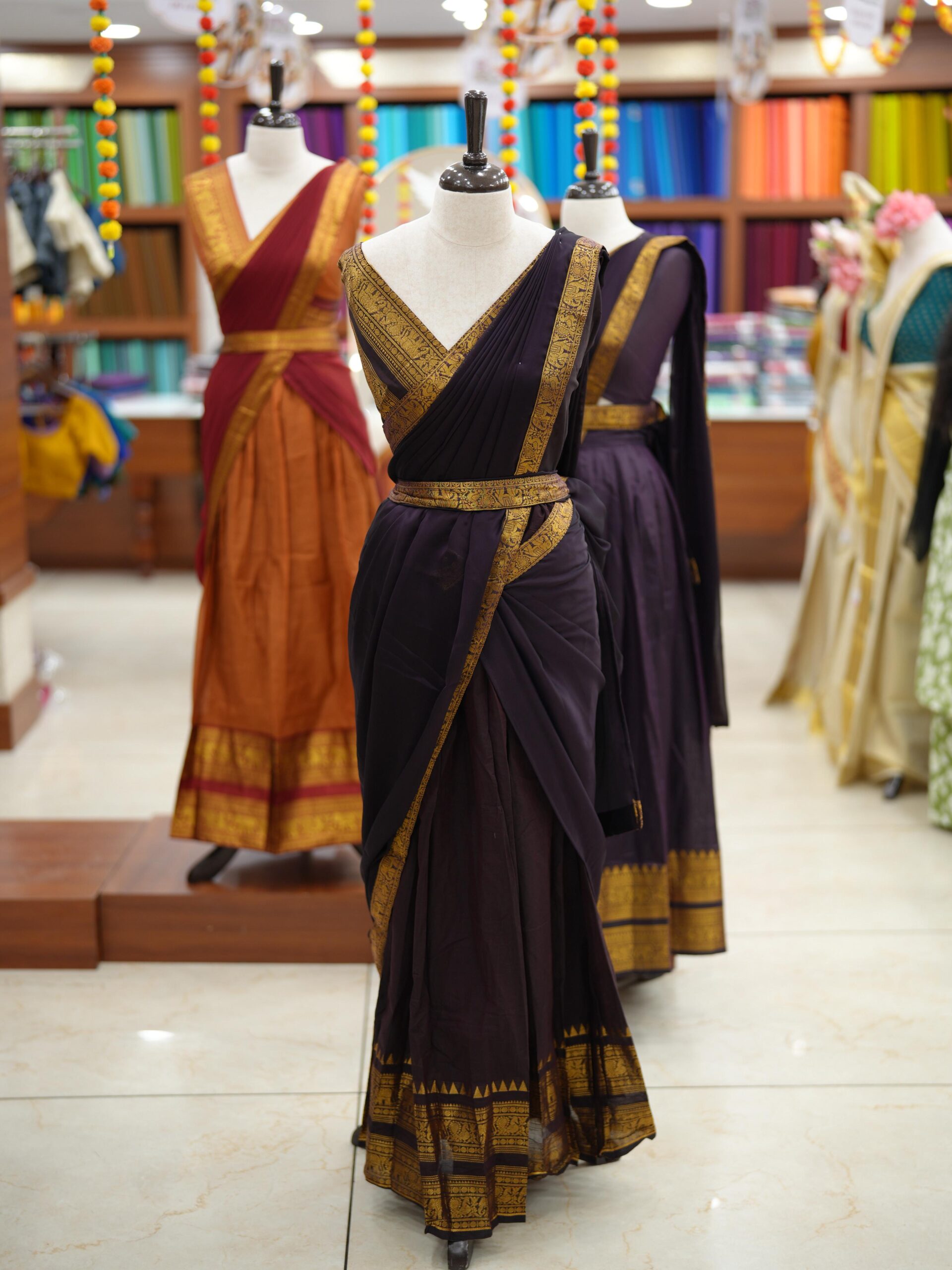 Kanchi Cotton Dhavani M1461 - Image 5