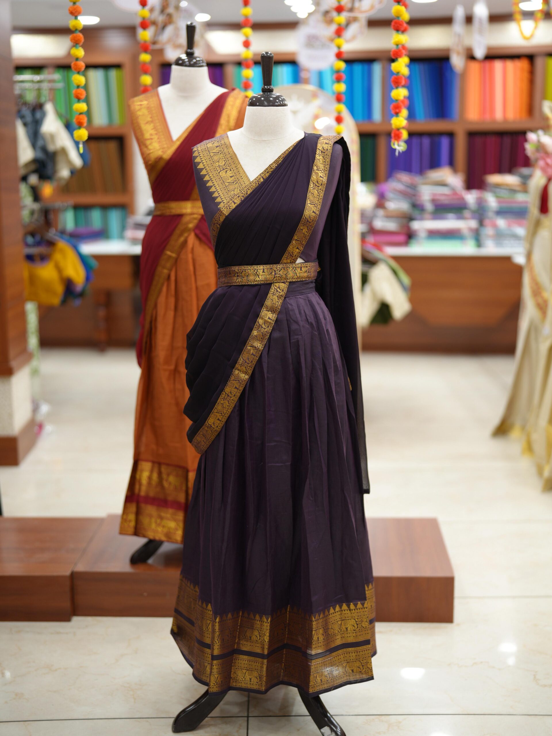Kanchi Cotton Dhavani M1461 - Image 4