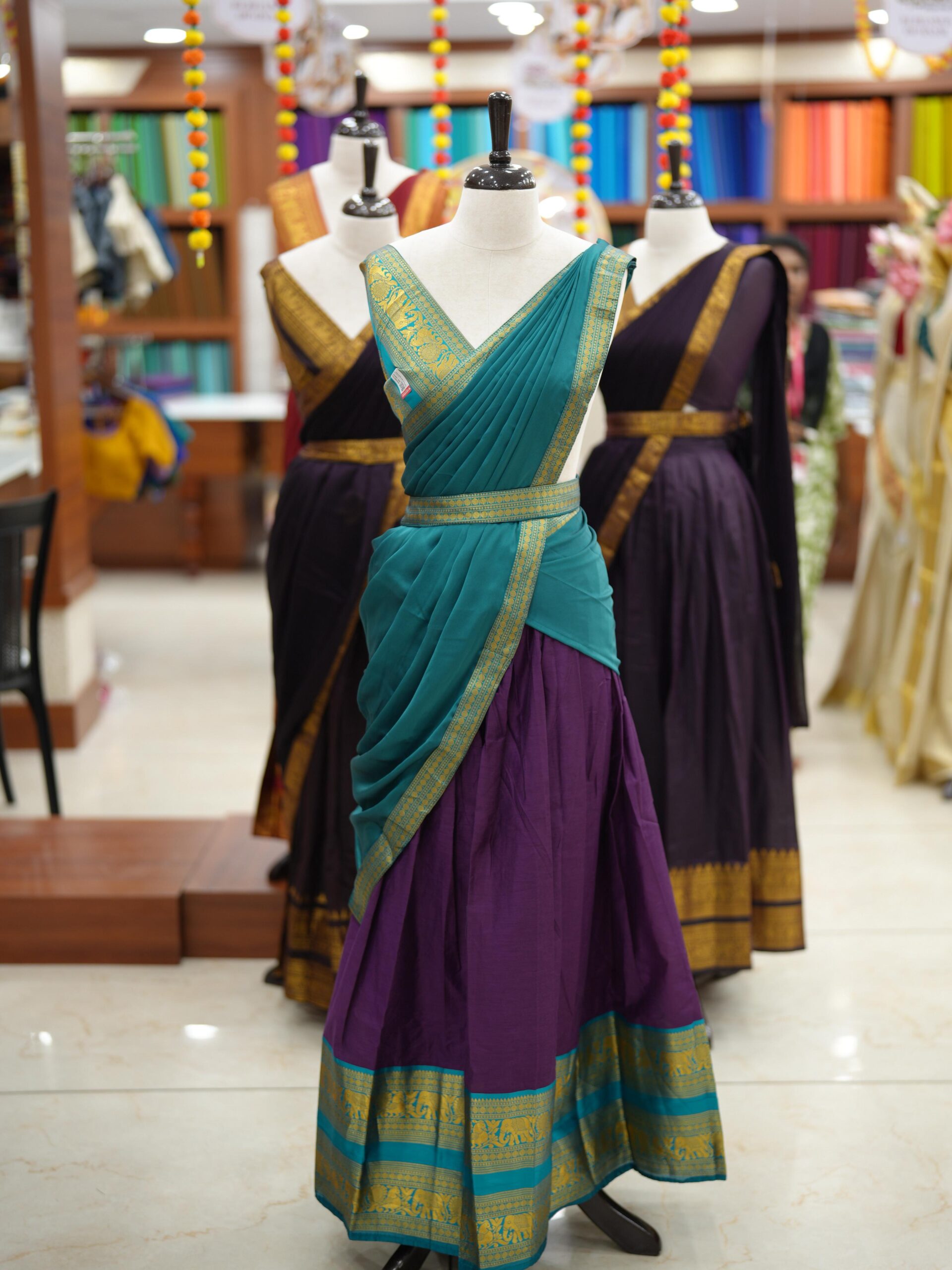 Kanchi Cotton Dhavani M1461 - Image 3