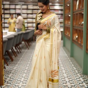 Onam Set Saree M1501