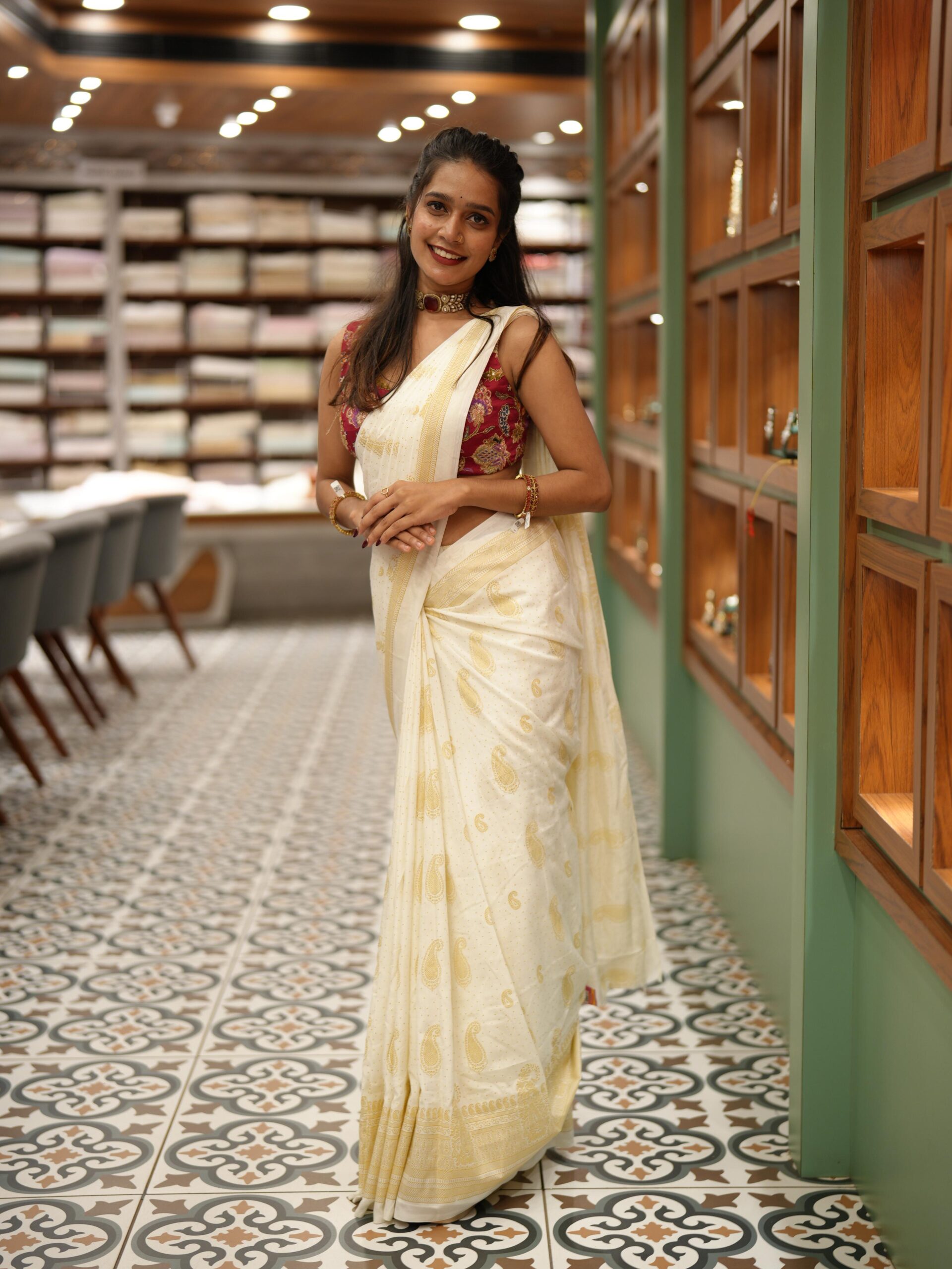 Badri Silks Saree M1450 - Image 5