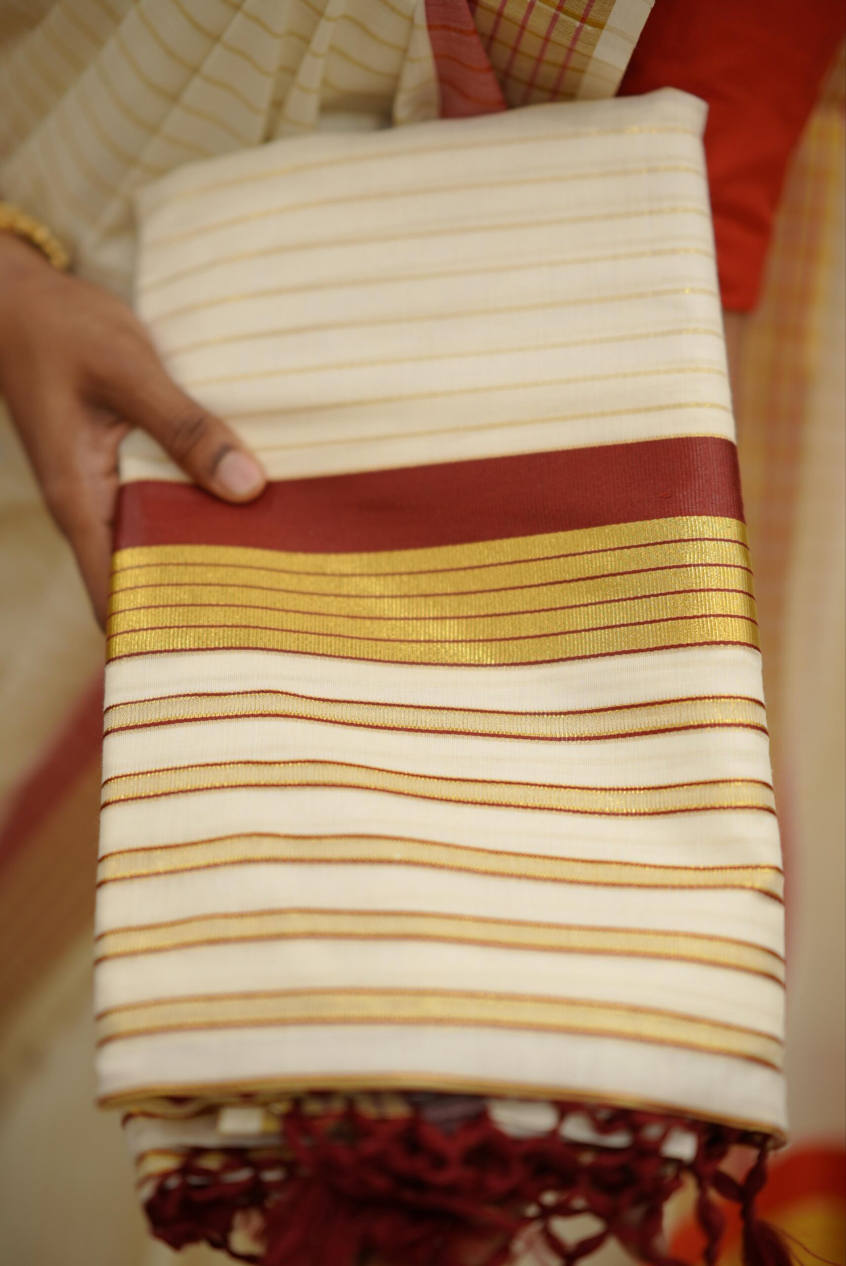 Onam Set Saree M1503 - Image 8