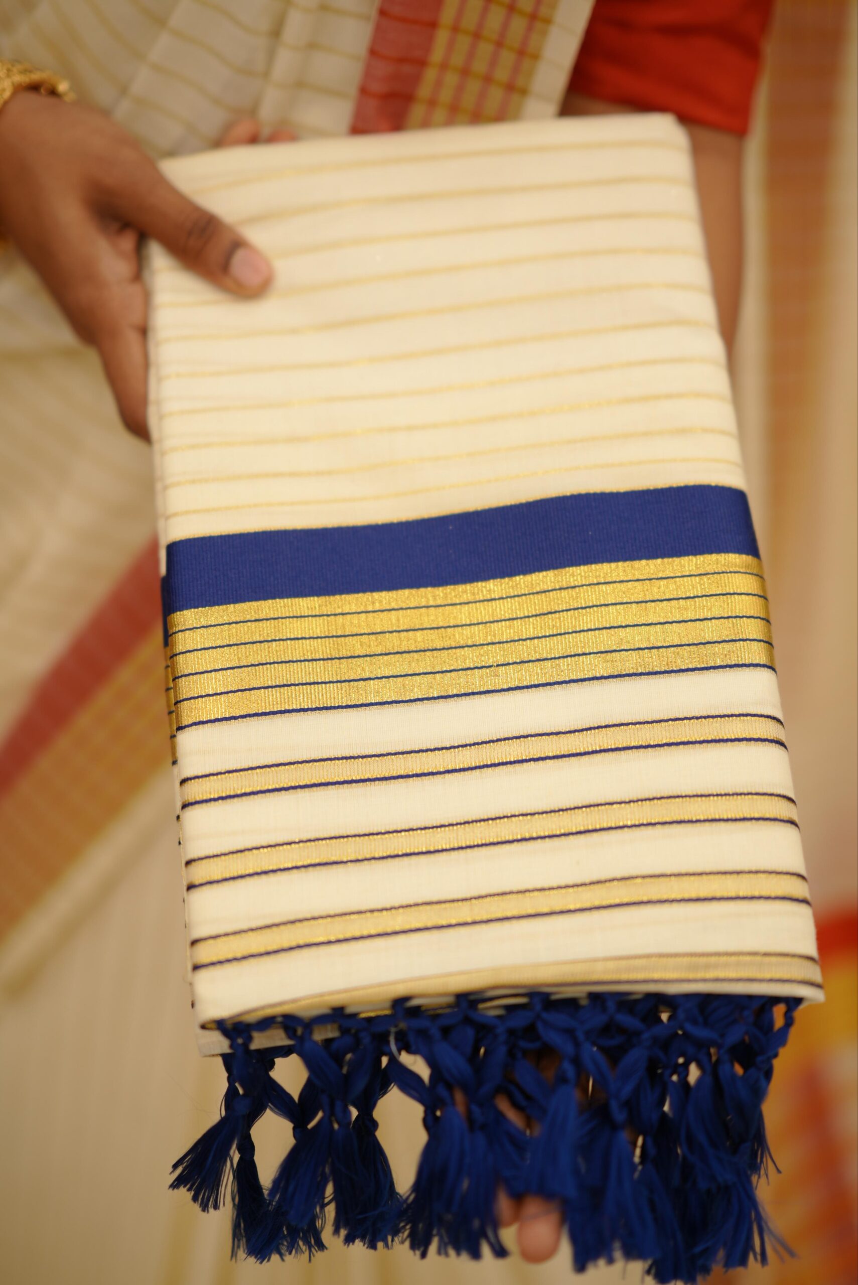 Onam Set Saree M1503 - Image 5