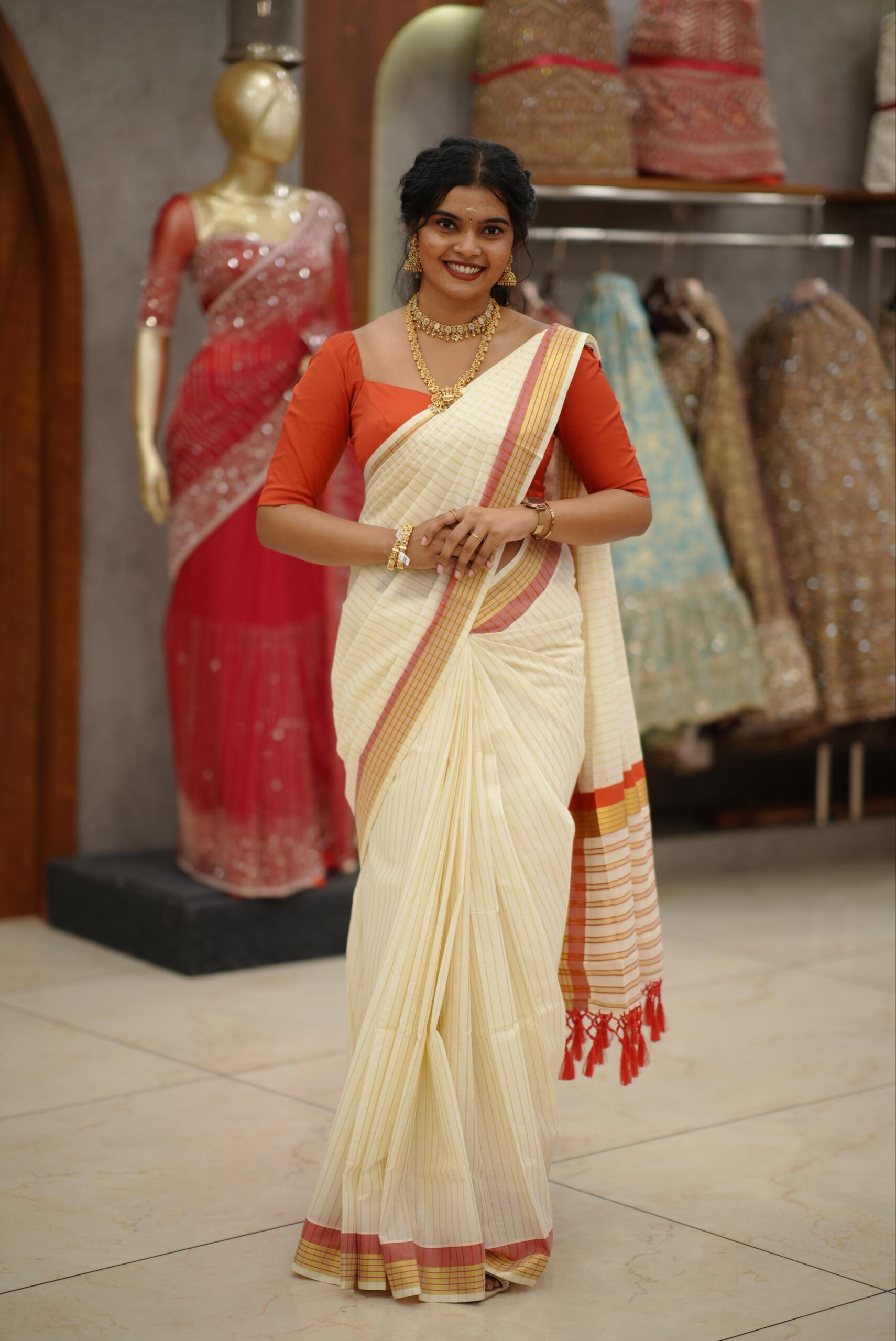 Onam Set Saree M1503