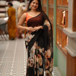 GEORGETTE SAREE M1510