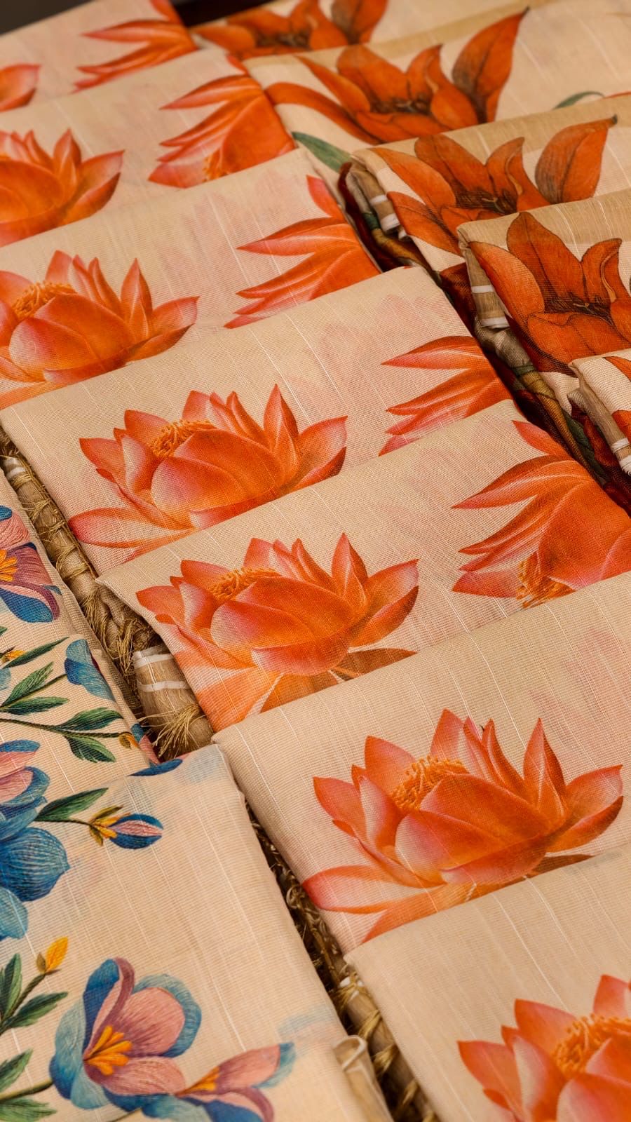 PREMIUM TISSUE PRINTED SAREES M1512 - Image 19