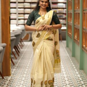 Onam Set Saree M1519