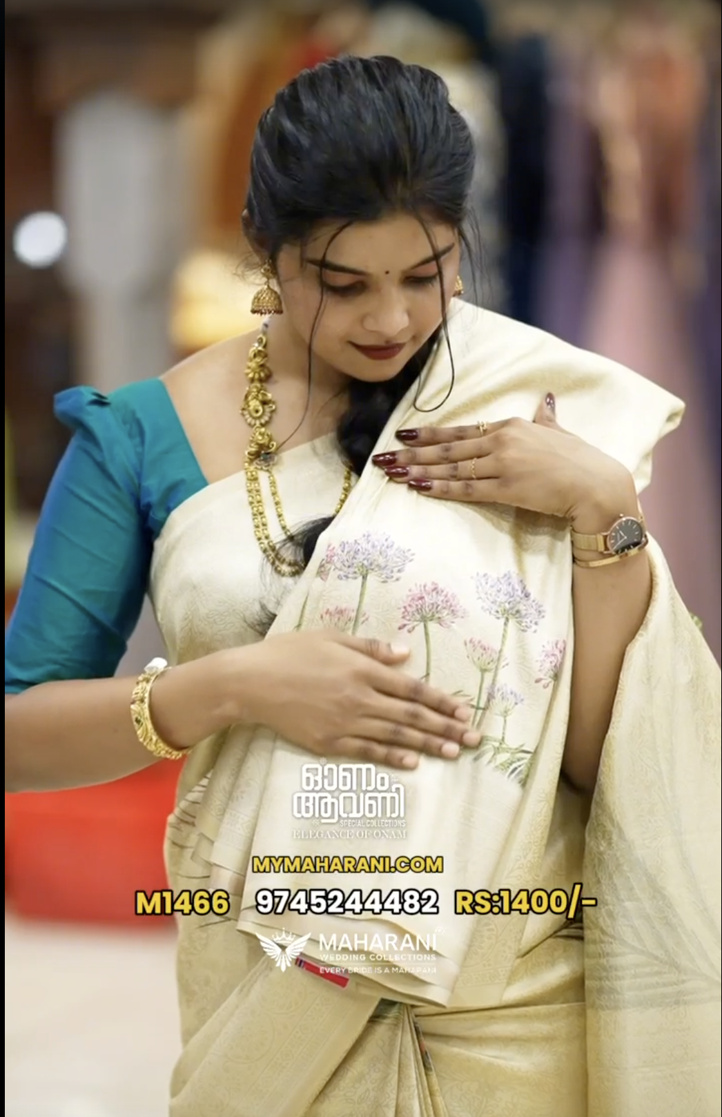 Banarasi Set Saree M1466 - Image 4