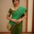 Traditional Dancing Motif Bright Green