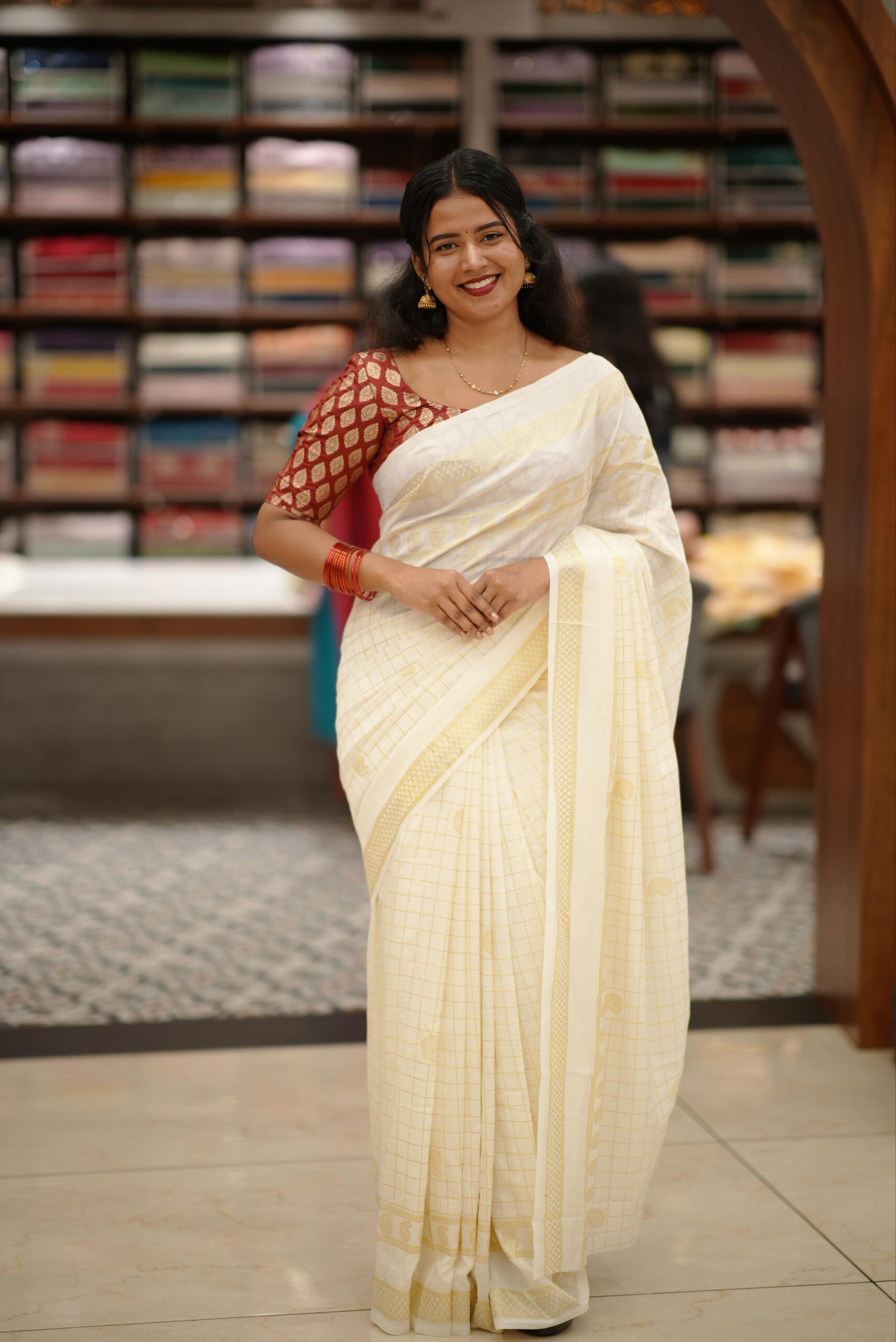 Badri Silk Saree M1573