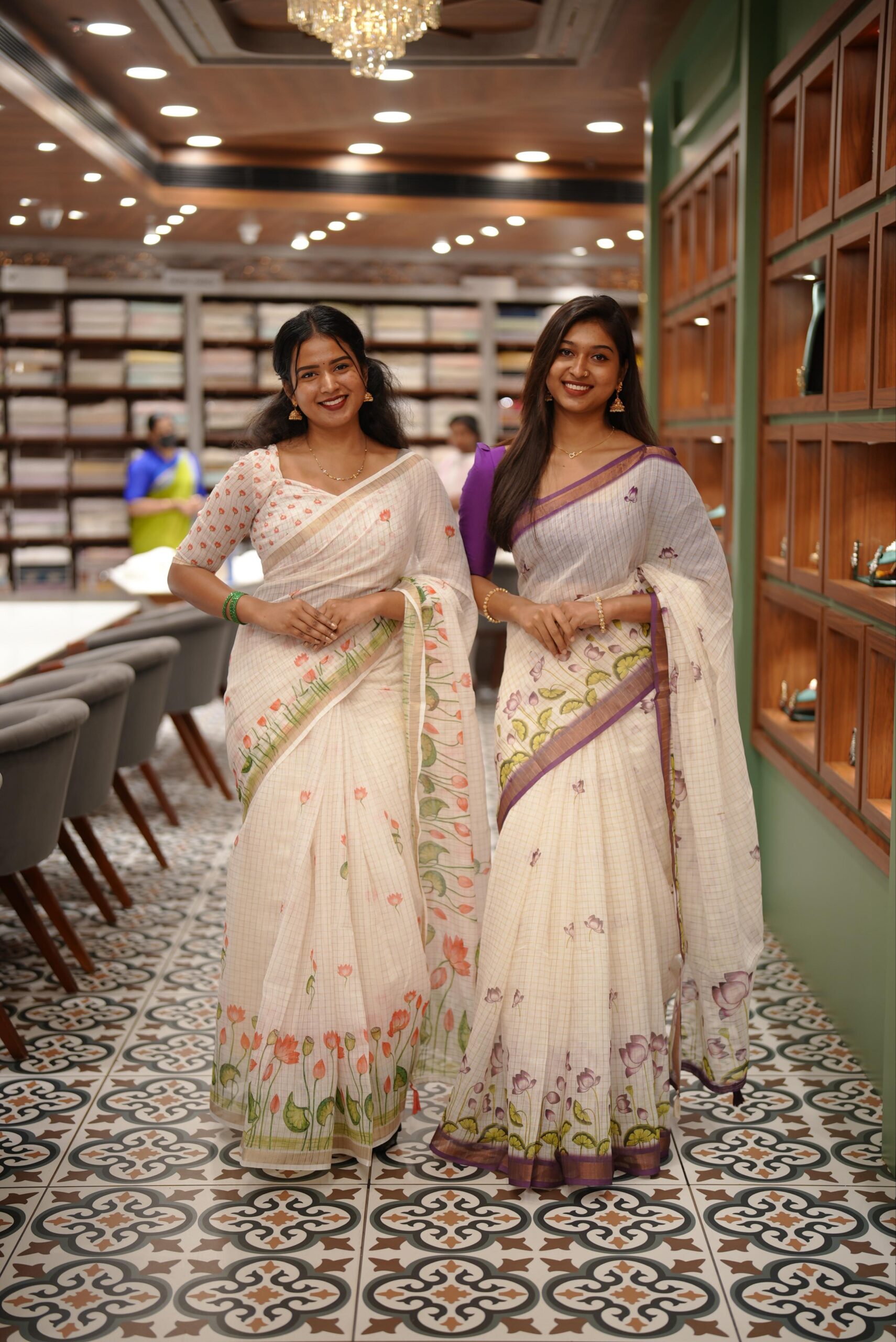 Semi Chanderi M1587