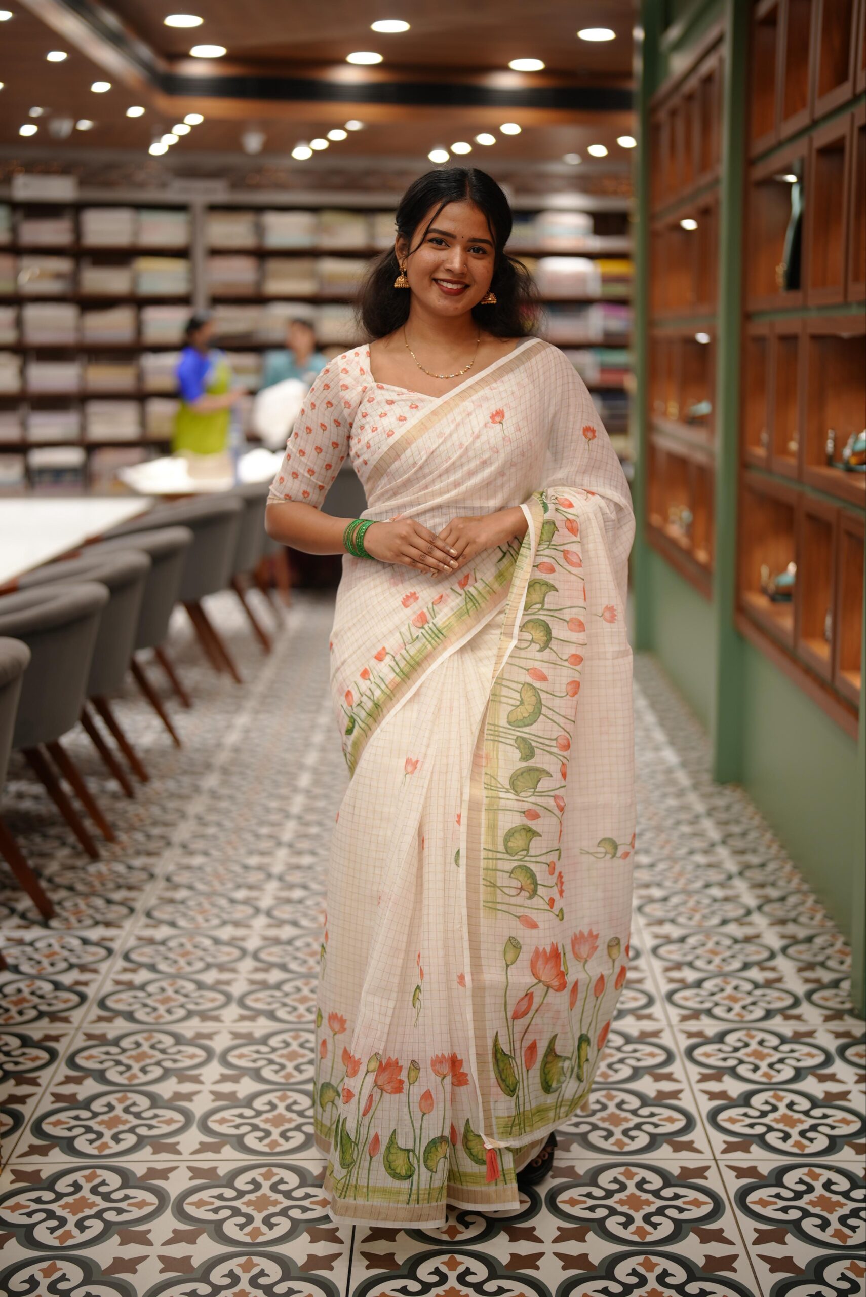 Semi Chanderi M1587 - Image 3