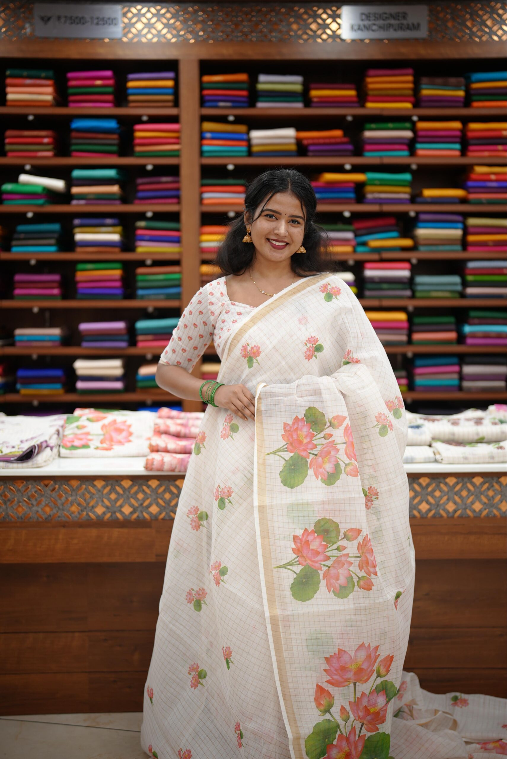 Semi Chanderi M1587 - Image 8