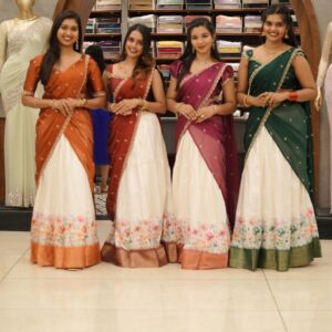 Floral Set Dhavani M1590