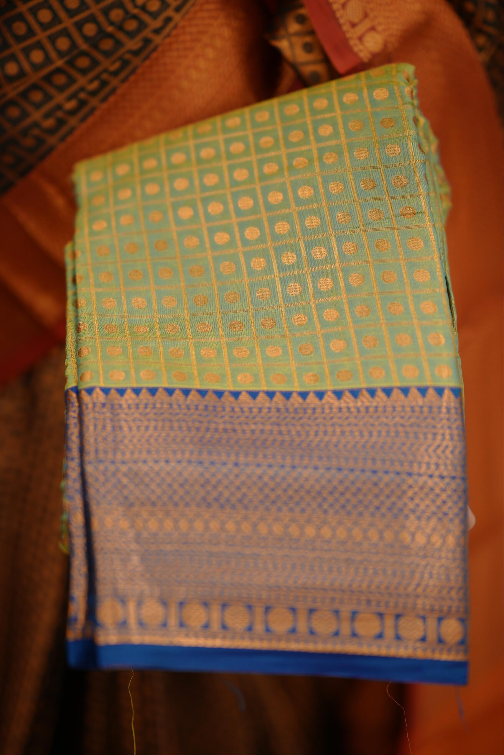 Semi Silk saree M1597 - Image 2