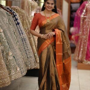 Semi Silk saree M1597