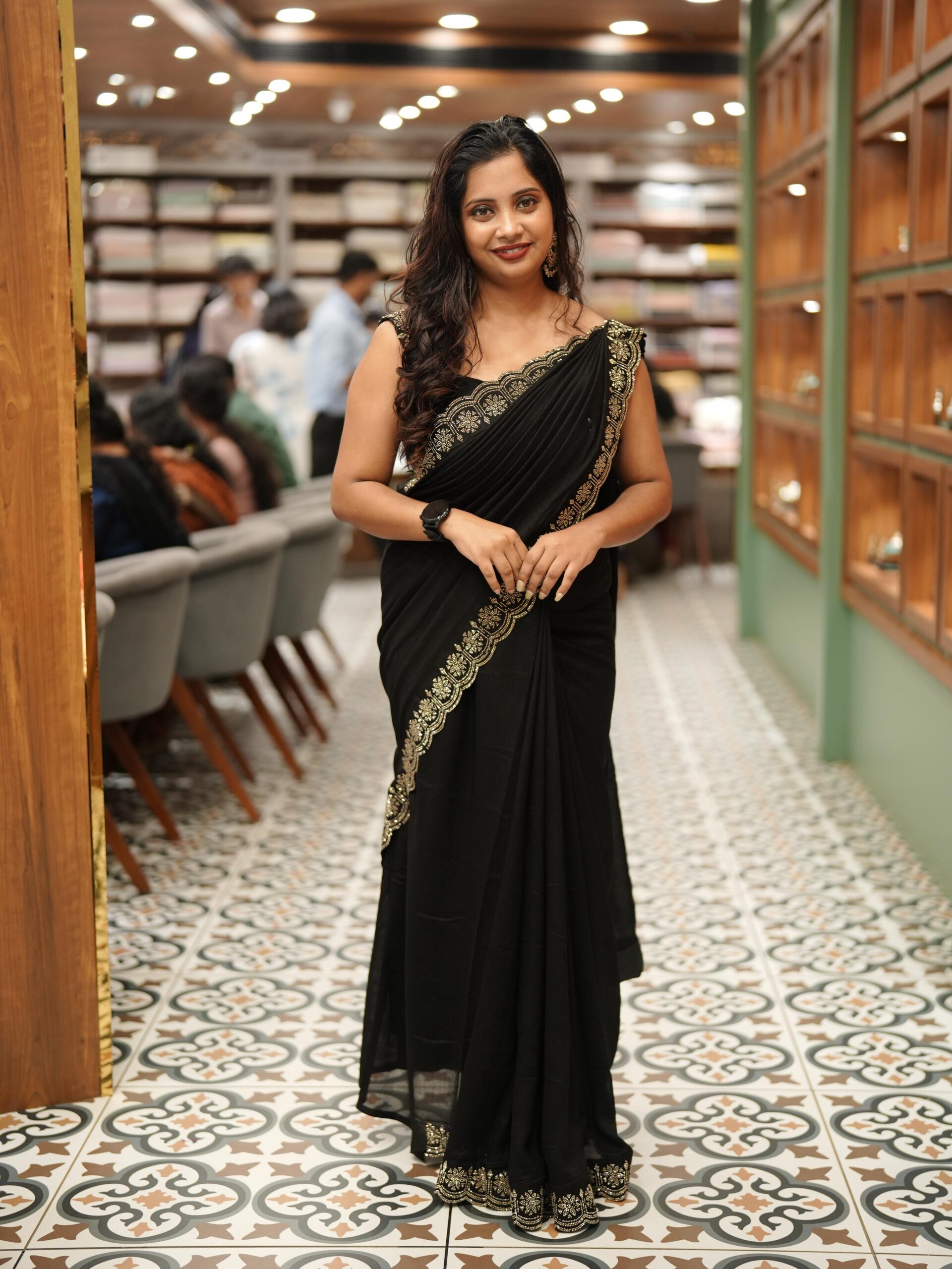 Badri Silk Saree M1608 - Image 2