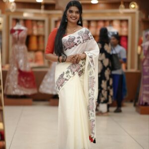 Mulcotton Saree M1609