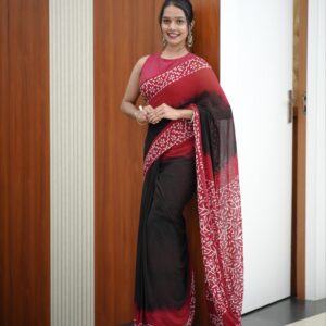 Georgette Saree M1610