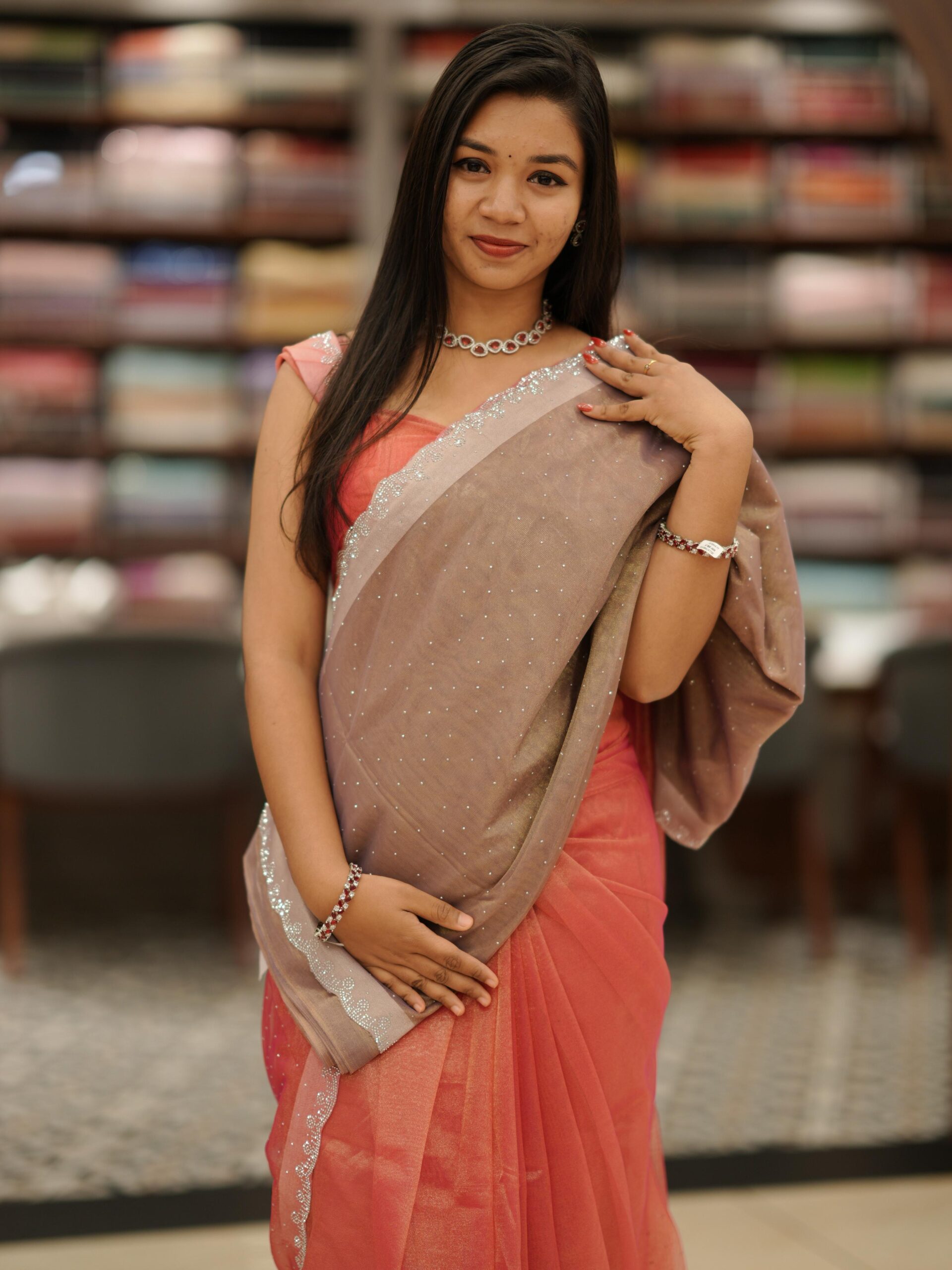 Fancy Saree M1611 - Image 2