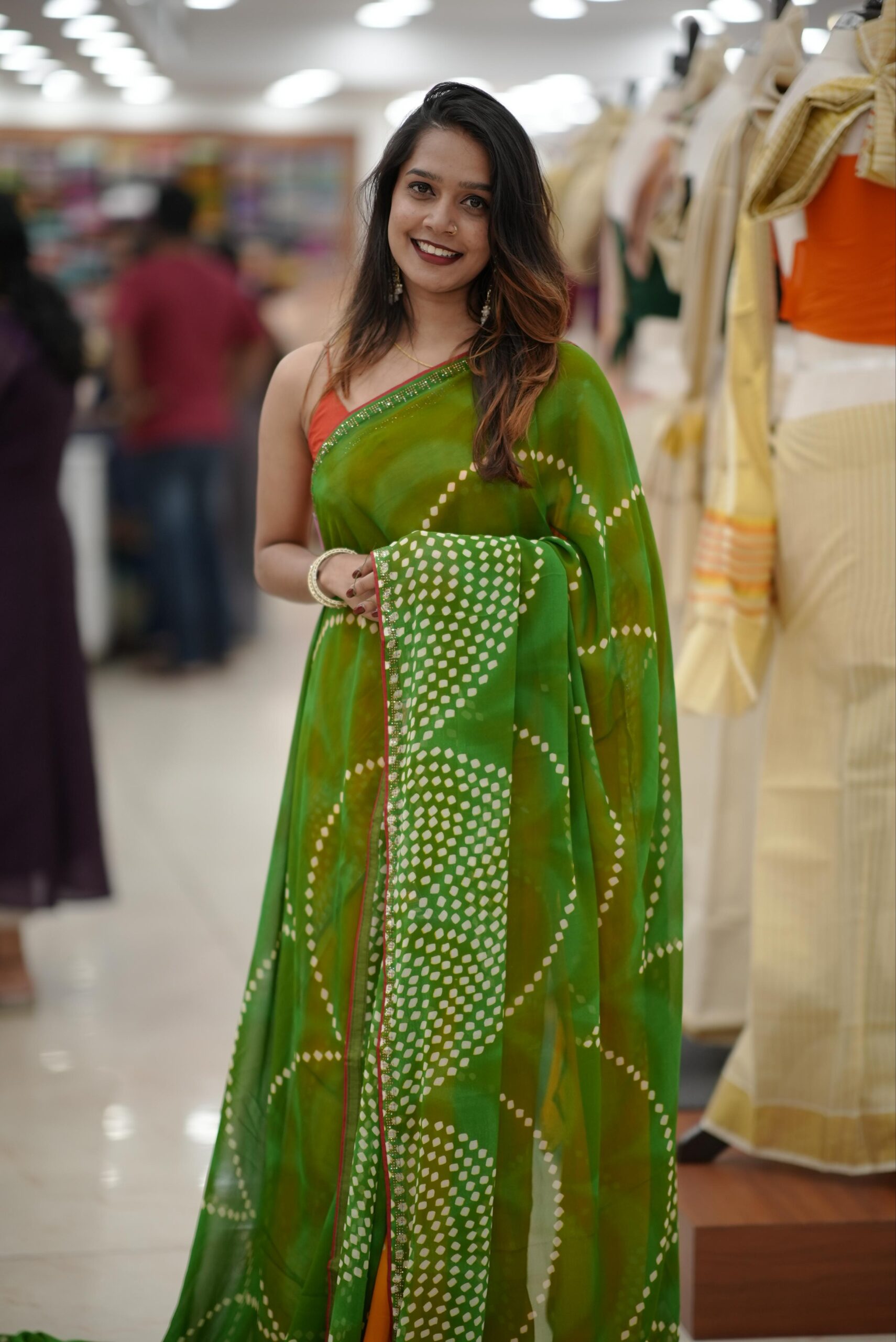 Bollywood Saree M1621 - Image 6