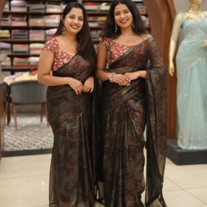 GEORGETTE SAREE M1637