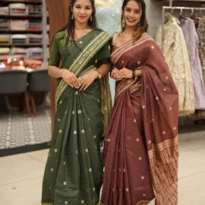 Semi Chanderi M1638