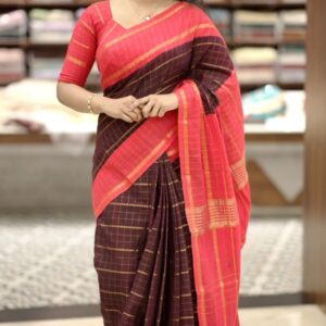 Cotton saree M1629