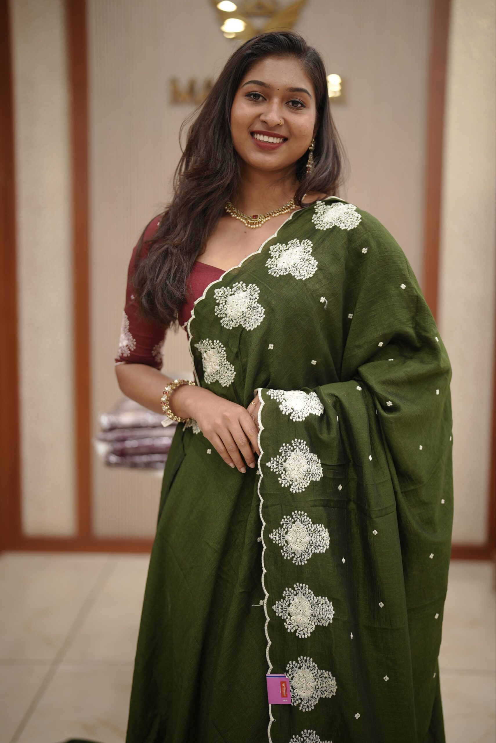 Kashmiri Silk M1639 - Image 4
