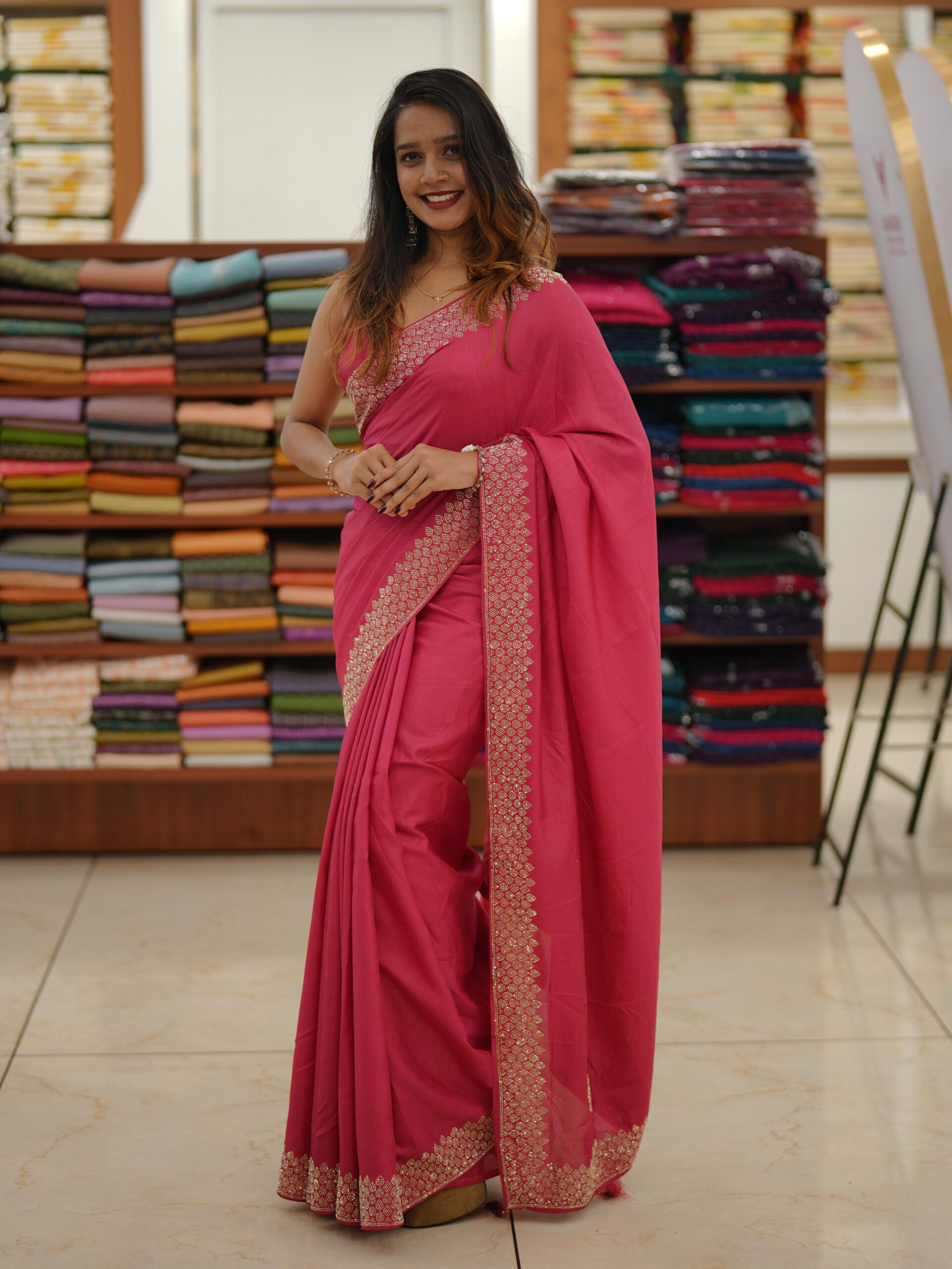 Fancy Saree M1656 - Image 3