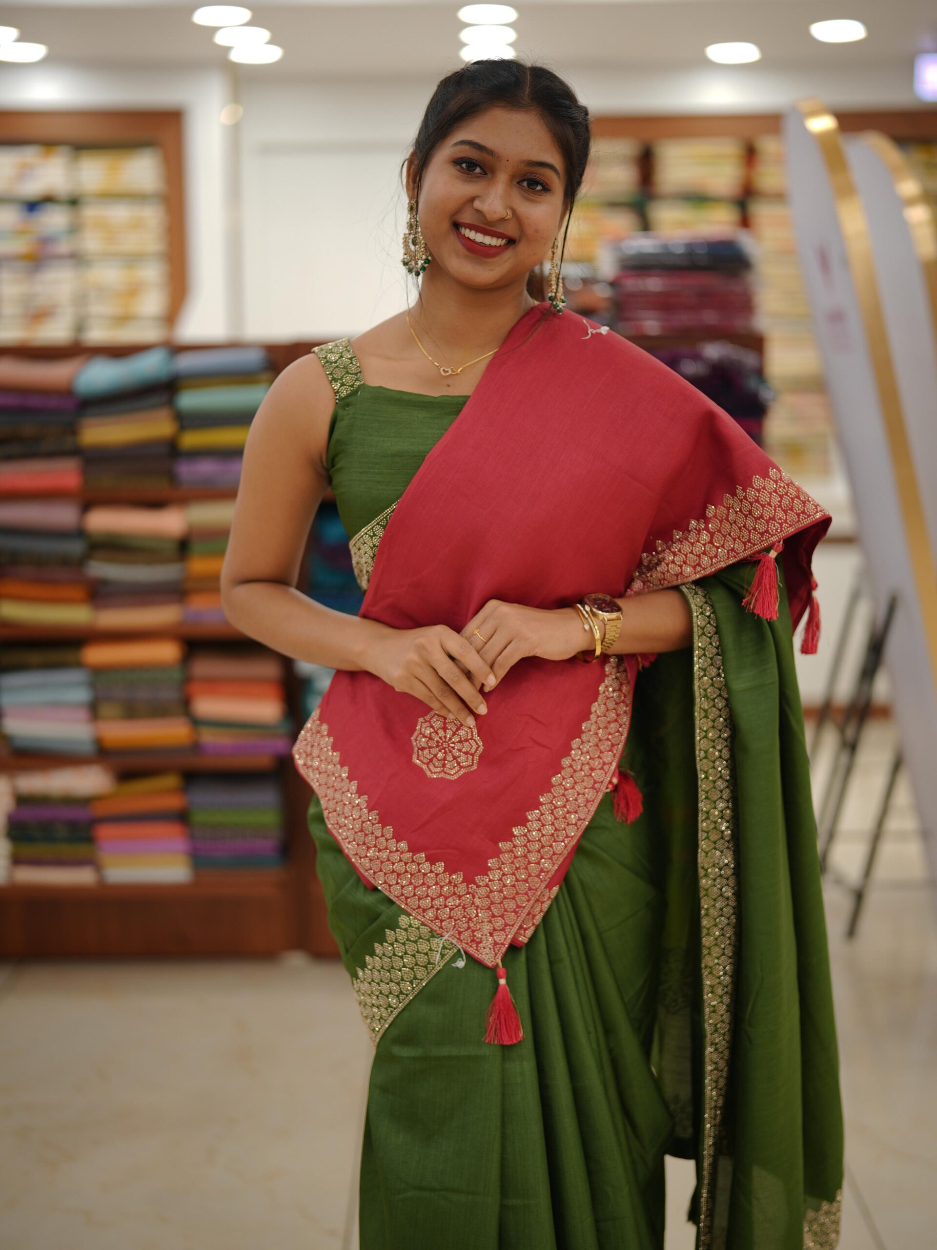 Fancy Saree M1656 - Image 5
