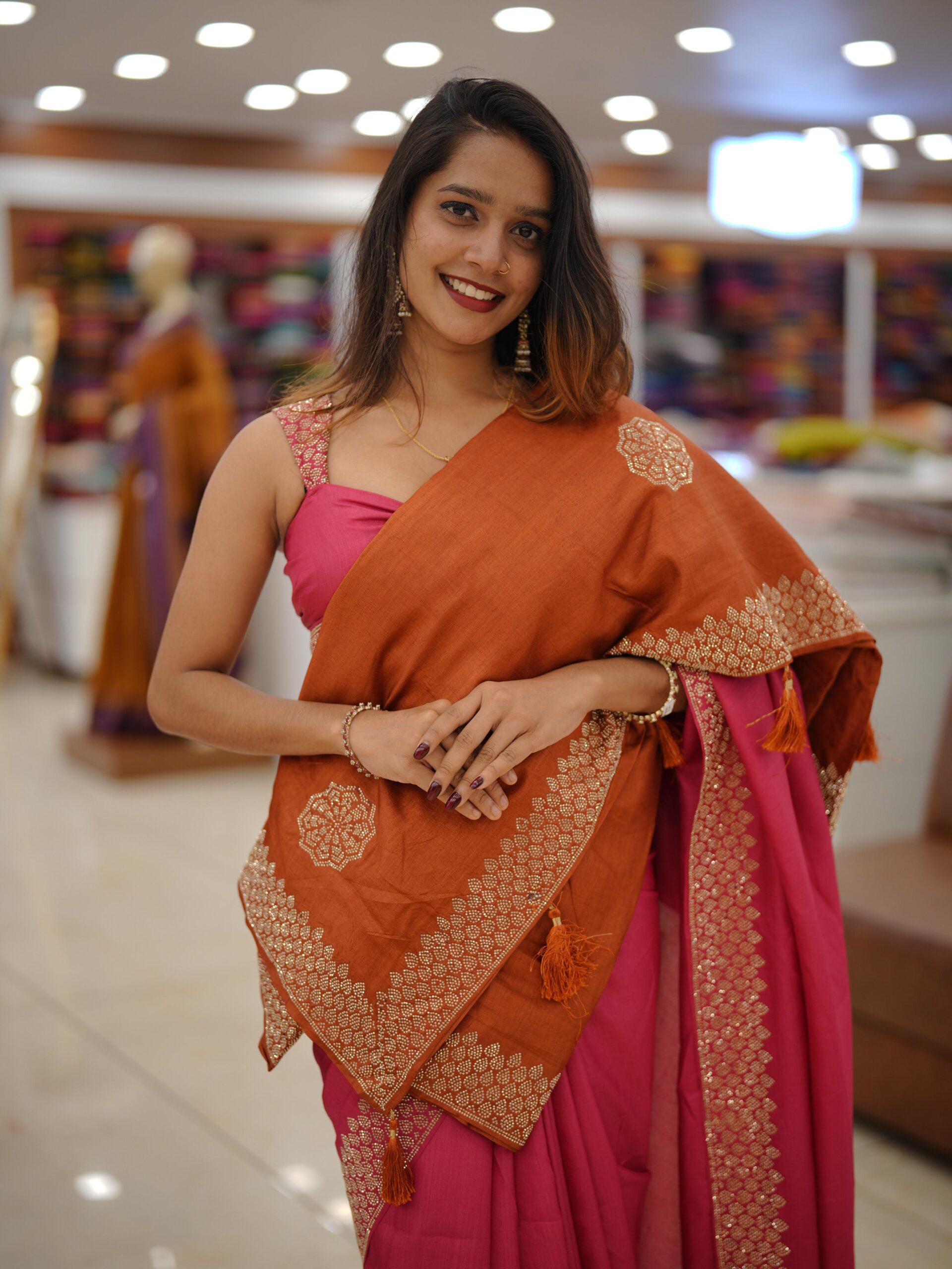 Fancy Saree M1656 - Image 7