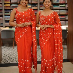 Choclate Saree M1668