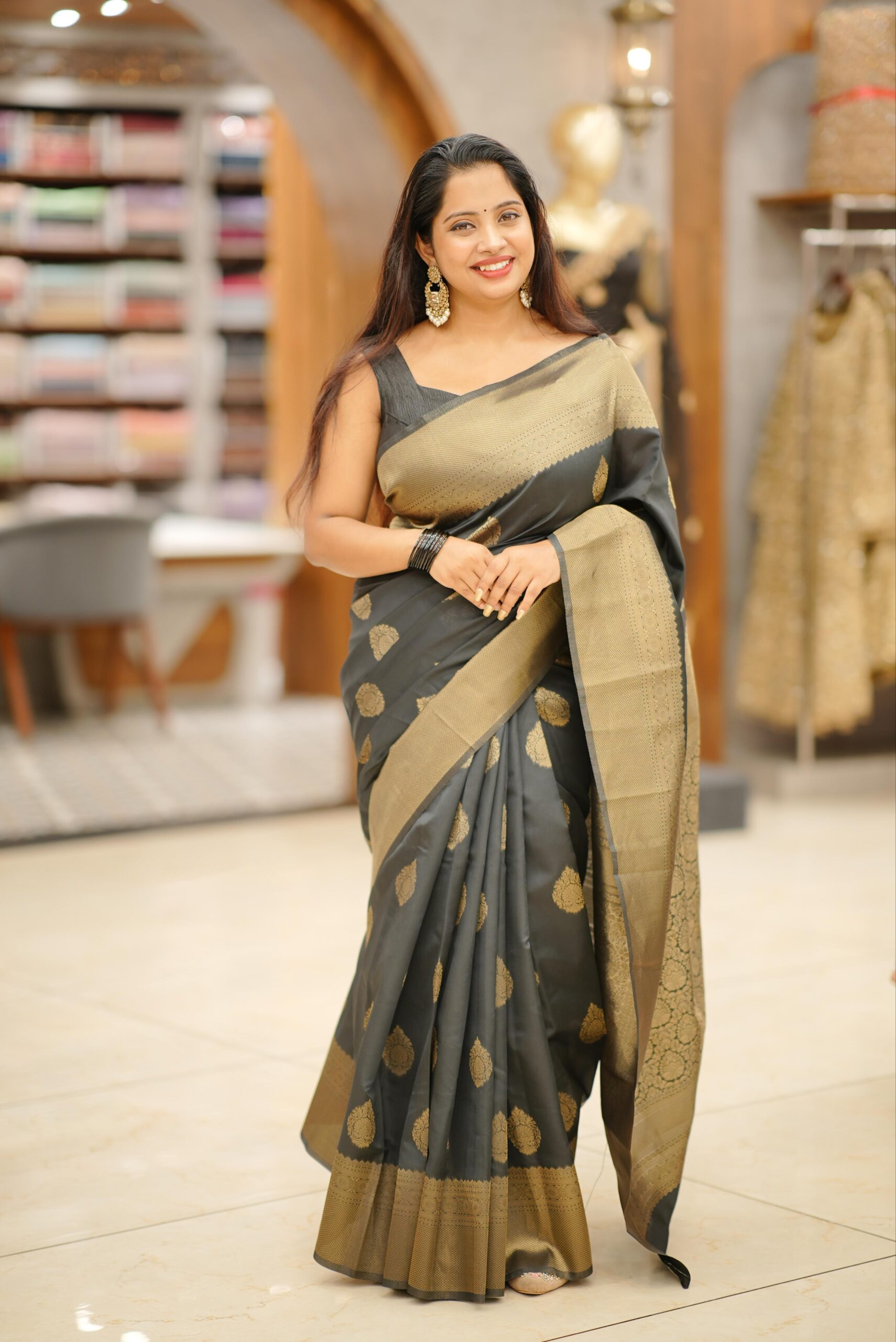 Semi Silk Saree M1679