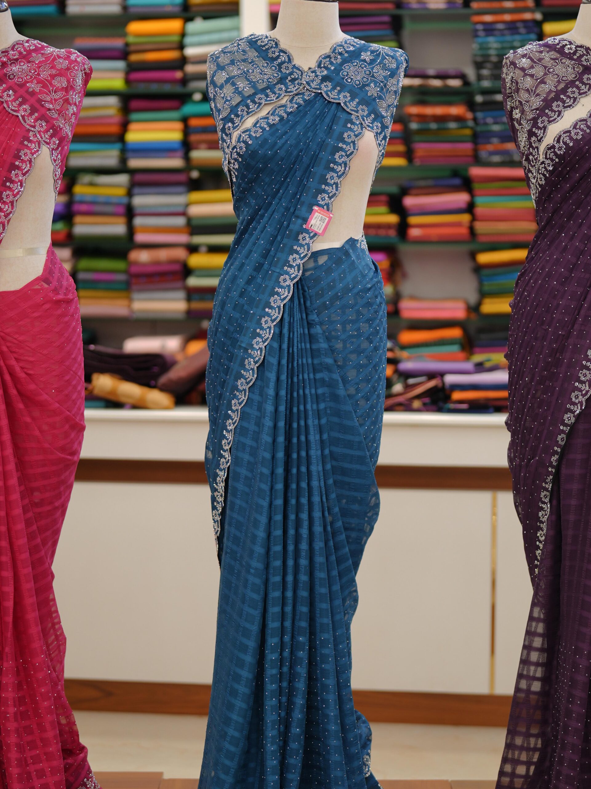 Chiffon Saree M1685 - Image 5