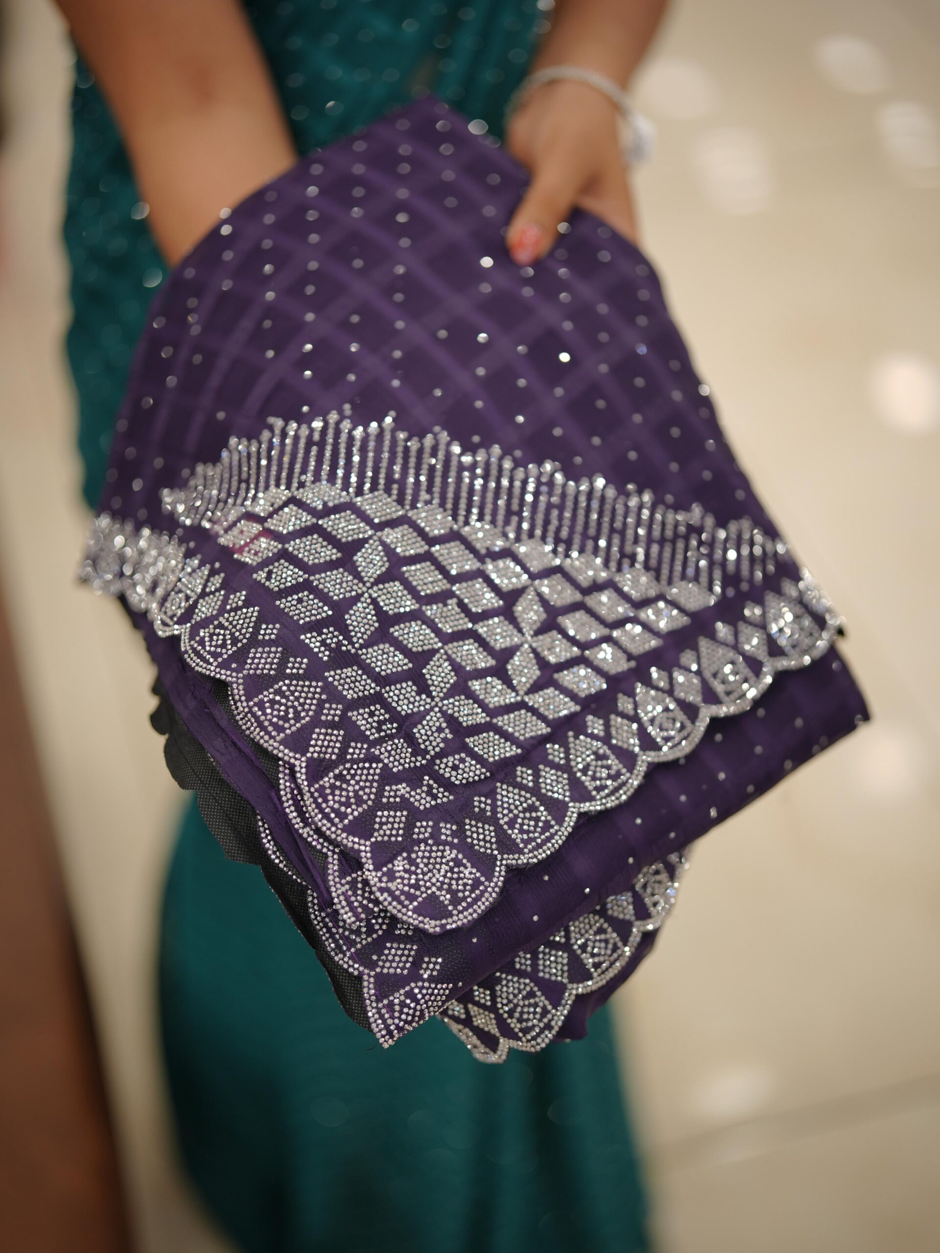 Chiffon Saree M1685 - Image 14