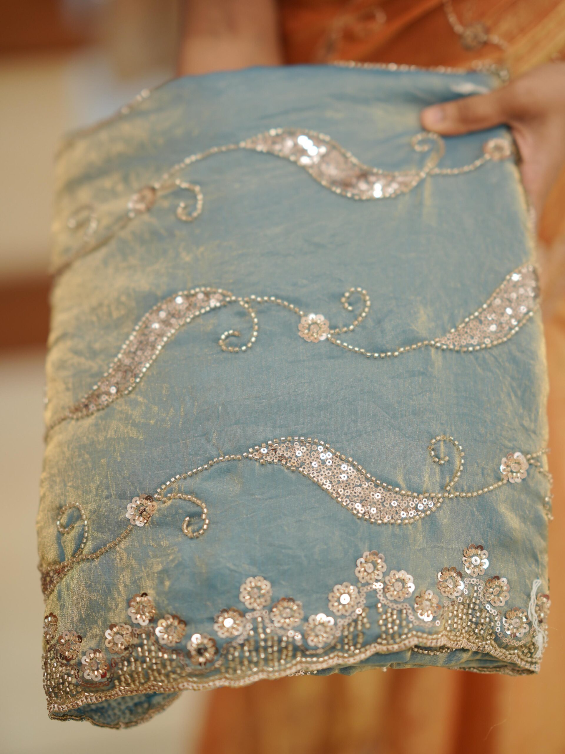 Fancy Saree M1694 - Image 3