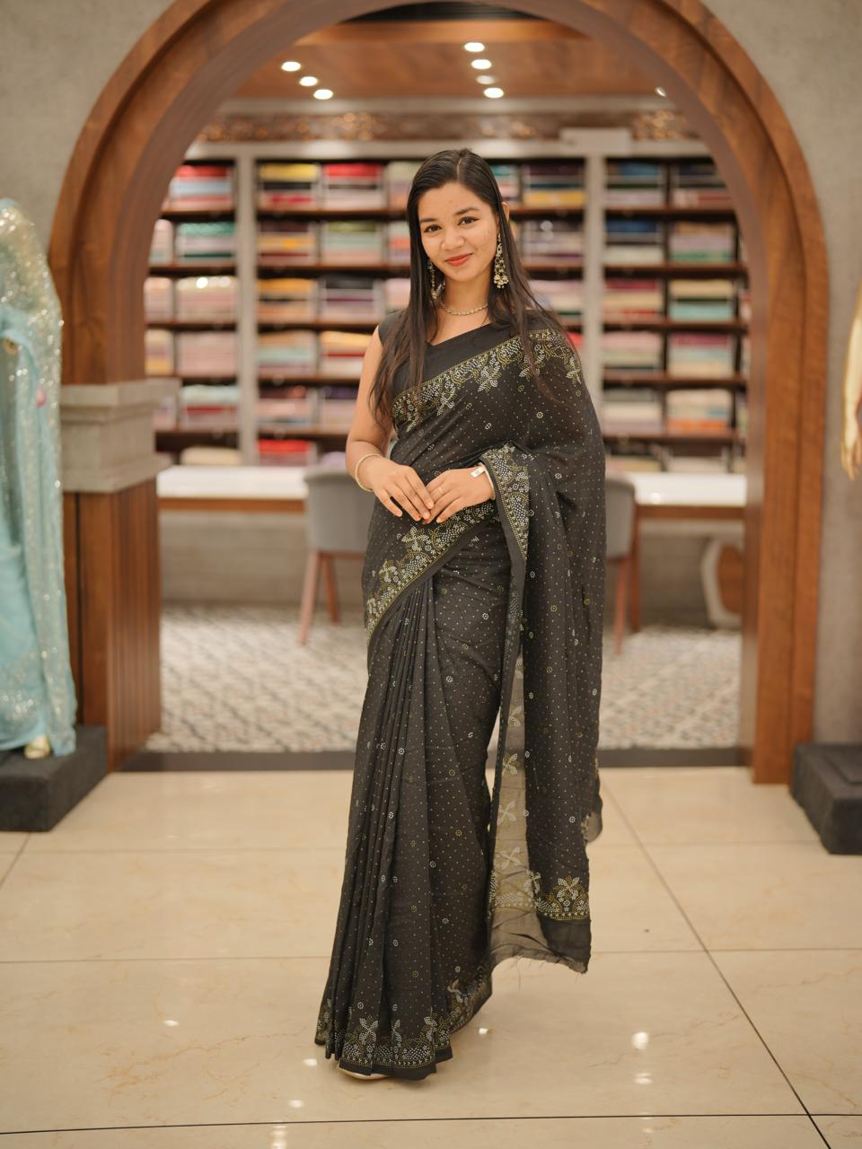 KASHMIRI SILK SAREE M1707